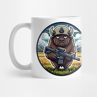 Tactical Bison Buffalo Mug